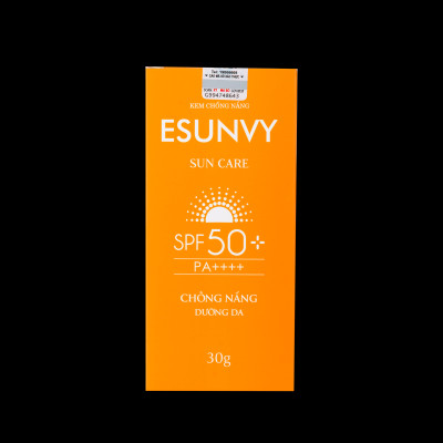 Kem Chống Nắng ESUNVY SUN CARE SPF50+/PA++++ Bảo Vệ Da, Hạn Chế Lão Hóa, Không Thấm Nước Và Bóng Nhờn Tuýp 30g TMP019