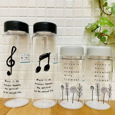 Bình nước tritan Yamada Music 500ml - Hàng Nội Địa Nhật Bản