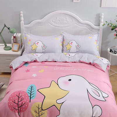 Bộ drap và vỏ chăn cotton Classic Kid VCK2009 ( 4 món )