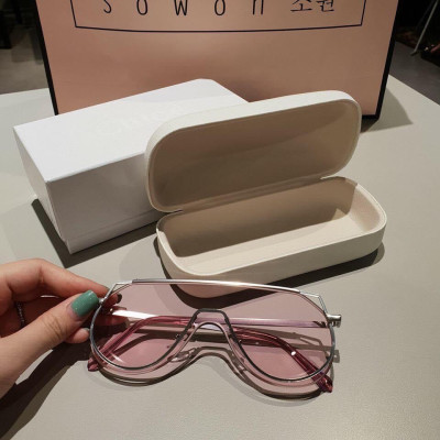 Kính râm màu V Chống Nắng, Chống Lóa UV400 Kim Loại Cao Cấp - AFIX03