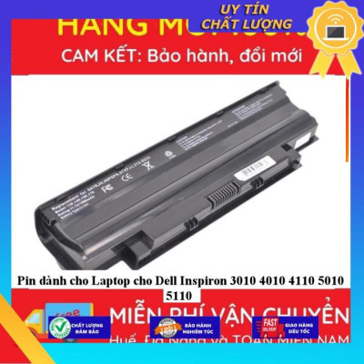 Pin dùng cho Laptop cho Dell Inspiron 3010 4010 4110 5010 5110 - Hàng Nhập Khẩu  MIBAT672