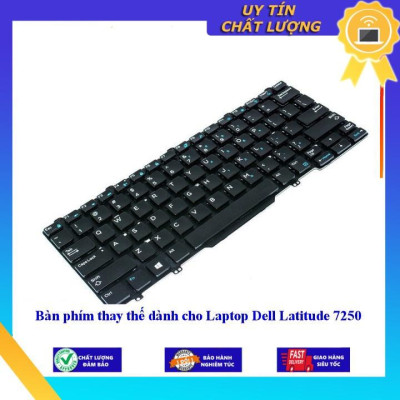 Bàn phím dùng cho Laptop Dell Latitude 7250  - Hàng Nhập Khẩu New Seal