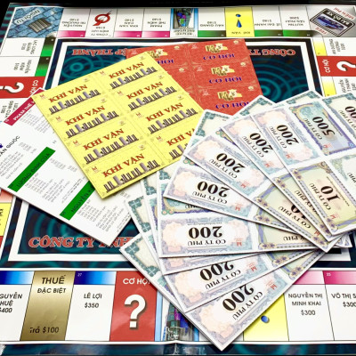 Cờ Tỷ Phú Hộp Giấy Lớn 5 Trong 1 Liên Hiệp Thành KTP5T1