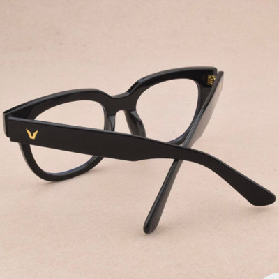 Kính Gọng Mắt Vuông Unac Mắt Vuông To Gọng Acetate Bản Dày Cao Cấp - Hàng Hồng Kong Fullbox Phụ Kiện