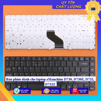 Bàn phím dùng cho laptop eManchine D730 D730Z D732 D732Z - Hàng Nhập Khẩu New Seal