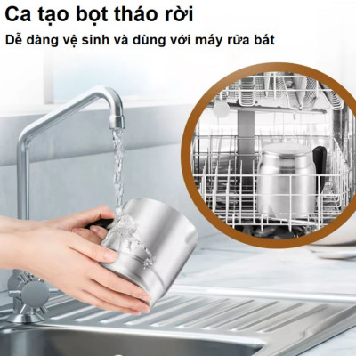 Máy tạo bọt sữa chuyên nghiệp 4 trong 1 dùng cho quán 4 trong 1 Chulux JMF-988S - HÀNG NHẬP KHẨU