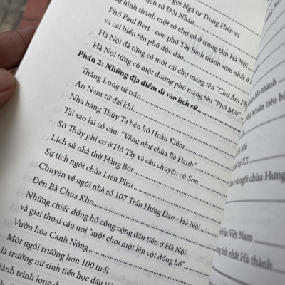 HÀ NỘI MỘT THỦA PHỐ VÀ NGƯỜI - Nguyễn Việt Cường – Tri Thức Trẻ Books - NXB. Hà Nội – Bìa mềm