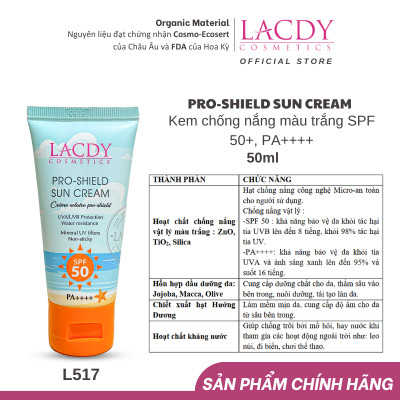 Kem chống nắng màu trắng-L517 PRO-SHIELD CREAM 50ml