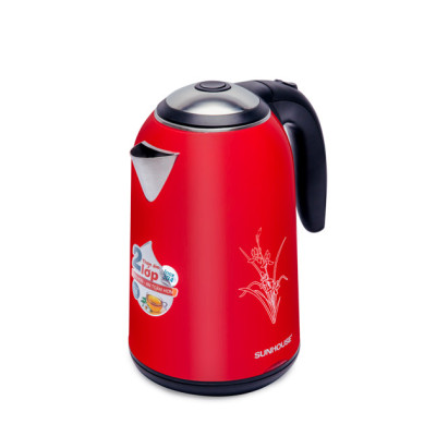 Bình Ấm Siêu Tốc Điện Inox 2 Lớp Sunhouse SHD1382 - Màu Ngẫu Nhiên - Chính Hãng