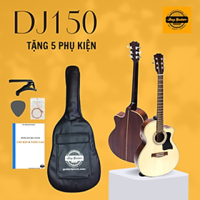 Đàn guitar acoustic DJ150 NAT dòng guitar tầm trung của Duy Guitar Store