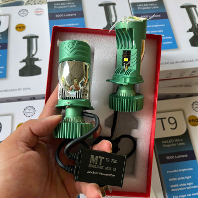 T9 Pro 90W – Mẫu Đèn Bi Cầu LED Lắp ÔTo XeMáy Cực Sáng, Cắt Ánh Sáng Chuẩn, Chống Chói Tuyệt Đối