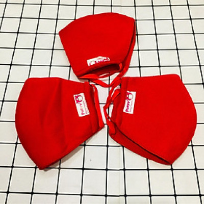 KHẨU TRANG 3 LỚP DÀY VẢI COTTON COMBO 10 CÁI 