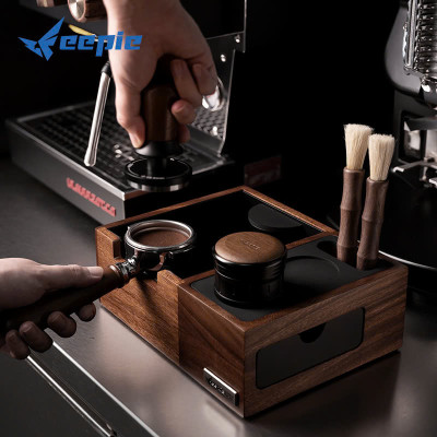 Feepie bàn đế nén cà phê đa năng gỗ óc chó Nam Mỹ