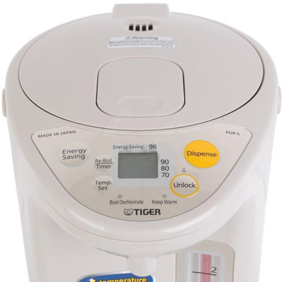 Bình Thủy Điện Tử Tiger PDR-S40W - 4L - Hàng Chính Hãng