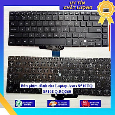 Bàn phím dùng cho Laptop Asus S510UQ, S510UQ-BQ260 - Hàng Nhập Khẩu New Seal