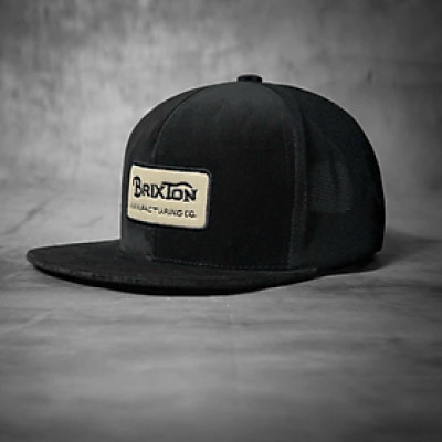 Nón hiphop, mũ snapback Brixton phối vải kaki phong cách thể thao đường phố siêu đẹp
