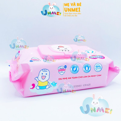 Combo Tiết Kiệm - 4 Gói Khăn Ướt Bobby Care Hương Dịu Nhẹ 100 Tờ/Gói