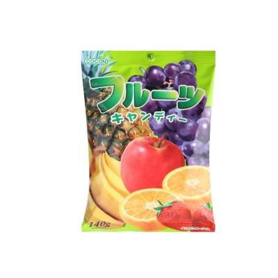 Combo 5 Gói Kẹo Trái Cây Nhật Cocon Mixed Candy 700g