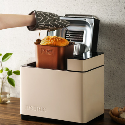 Máy Làm Bánh Mỳ Kiêm Làm Kem Petrus 8855GR Tự Động 3 Trong 1- Hàng Nhập Khẩu