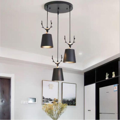 Bộ đèn thả MALINA cao cấp kèm bóng LED chuyên dụng và đế ốp trần (có ảnh thật 100%)