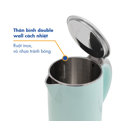 Bình đun siêu tốc Korea King PWP-17P/G ( Hàng chính hãng )