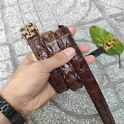 Thắt lưng Nữ. Gù gai cá sấu cao cấp 
