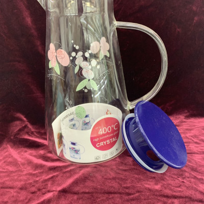 BÌNH ĐỰNG NƯƠC THỦY TINH CHỊU NHIỆT CAO CẤP NẮP XANH ( GIAO NGẪU NHIÊN )- ANTH672