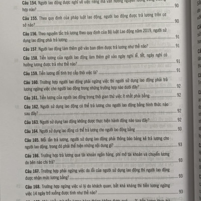 500 Câu Hỏi Và Tình Huống Giải Quyết Các Vướng Mắc, Tranh Chấp Lao Động Theo Bộ Luật Lao Động Năm 2019