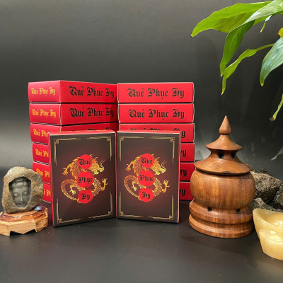 [CỰC HOT] Bộ 64 lá bài bói Quẻ Phục Hy - Kinh dịch phiên bản 2025 - Minh họa Tranh cổ