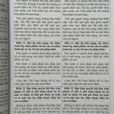 Sách So Sánh - Đối Chiếu Bộ Luật Tố Tụng Hình Sự Năm 2015 sđ, bs năm 2021 và Các Biểu Mẫu Trong Bộ Luật Tố Tụng Hình Sự (V2226A)