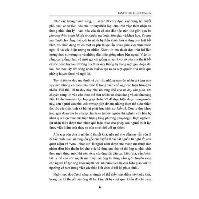 Sách - Cành Vàng - Bách Khoa Thư Về Văn Hóa Nguyên Thủy - Jame George Frazer - VIETNAMBOOK