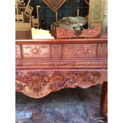 sập thờ gỗ mít chân 22cm hàng đẹp xịn