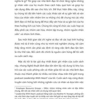 Nghệ Thuật Lãnh Đạo Tận Tâm