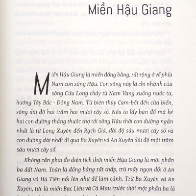 Sơn Nam - Tìm Hiểu Đất Hậu Giang & Lịch Sử Đất An Giang