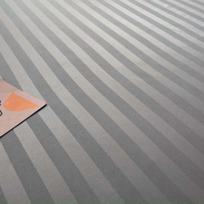 Bộ Ga Gối Cotton Kẻ 3F Lidaco Chuyên Dụng Cho Homestay, Khách Sạn - Xám