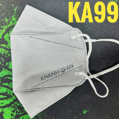 30 cái Khẩu trang y tế 4D Khánh An KA99+ 4 lớp ngăn vi khuẩn 99% thiết kế đặc biệt Nhượng quyền nguyên bản Hàn Quốc ôm sát khuôn mặt không dính son và rất dễ thở