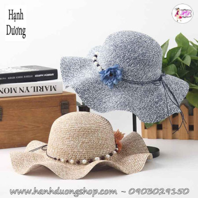 Mũ chống nắng đi biển mùa hè cho mẹ và bé HQC4125