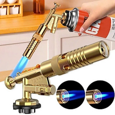 Đèn Trần Đầu Khò Mini Cực Mạnh Lõi Đồng Ống Dài Bền Bỉ, Ngọn Lửa Xanh Chuẩn
