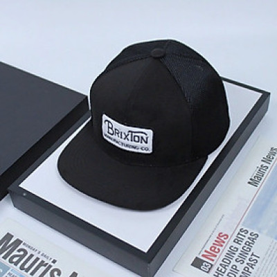 (NEW) Mũ hiphop, nón snapback Brixton vải kaki phối lưới form chuẩn thời trang đường phố (Ảnh thật)