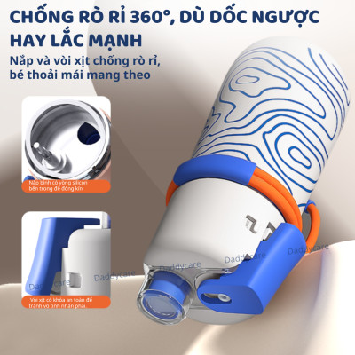 Bình nước thể thao tập gym có thể xịt khoáng Mideer Portable Spray Cup