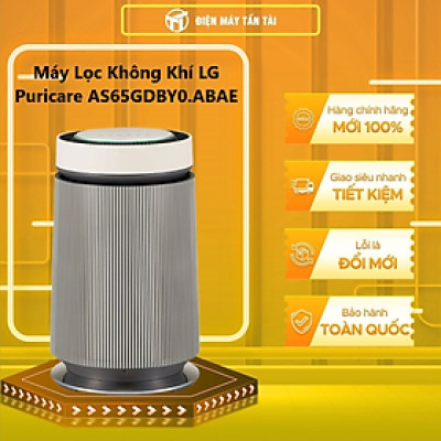 Máy lọc không khí LG PuriCare 360 Alpha Single AS65GDBY0.ABAE 48W - Hàng Chính Hãng