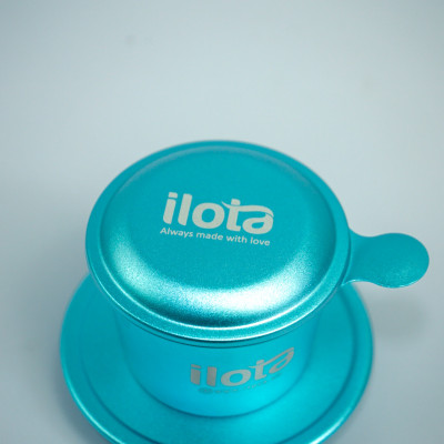 Phin nhôm cao cấp nhiều màu pha cà phê ILOTA dùng công nghệ Anode có độ bền vĩnh cửu, giữ nhiệt tốt