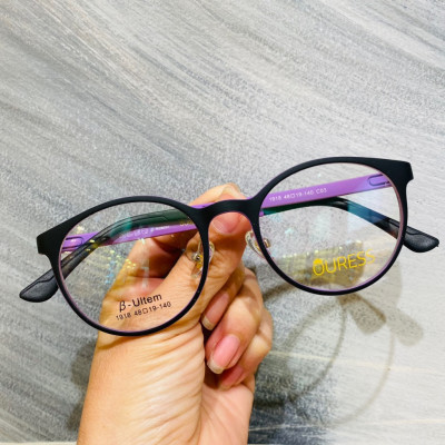 Gọng kính cận 1918 nhựa dẻo ultem thời trang nam nữ mắt kính OURESS