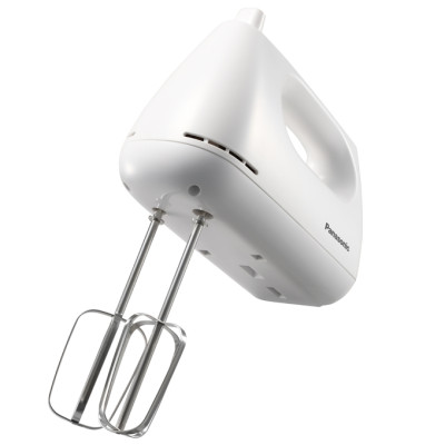 Máy đánh trứng cầm tay Panasonic MK-GH3WRA - 4 que đánh trứng và trộn bột bằng thép không gỉ - Công suất 175W - 5 tốc độ - Chức năng an toàn bảo vệ động cơ - Hàng chính hãng - Bảo hành chính hãng 12 tháng