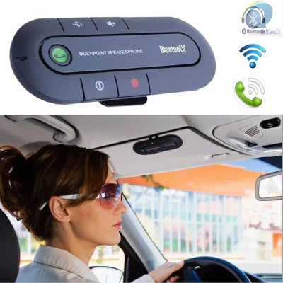 Loại Tốt Nhất Thiết Bị Bluetoo Không Dây Gắn Tấm Che Nắng Ô Tô – Đàm Thoại Rảnh Tay, Lái Xe An Toàn