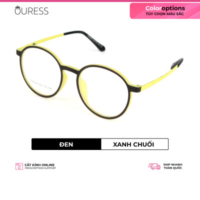 Gọng kính nhựa dẻo tr90 thời trang nam nữ Ouress 9508