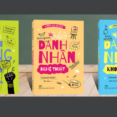 (Bộ 3 Cuốn) NHỮNG CUỘC ĐỜI LỚN (Các danh nhân khoa học - Các nhà hoạt động nổi tiếng - Các danh nhân nghệ thuật) -  Catmint Books - (bìa mềm)