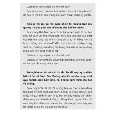 Chinh Phục Kì Thi, Điểm Cao Như Ý - ML
