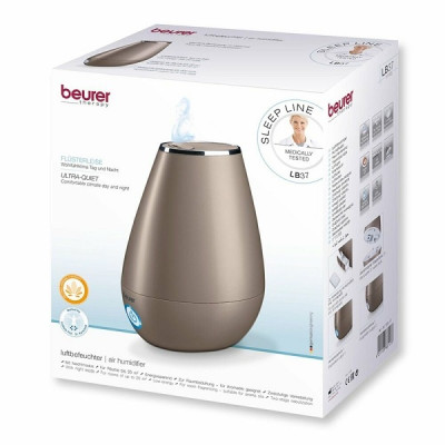 Máy phun tạo độ ẩm không khí Beurer LB37 Toffee (có chế độ ban đêm, bình chứa 2 lít, phòng vuông 20m2) - Hàng chính hãng