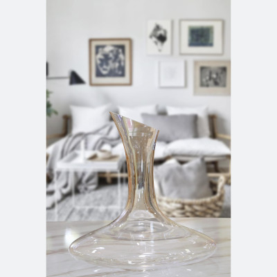 Bình chiết vang pha lê Tiệp Bohemia 2135, dung tích 1250ml - Hàng chính hãng